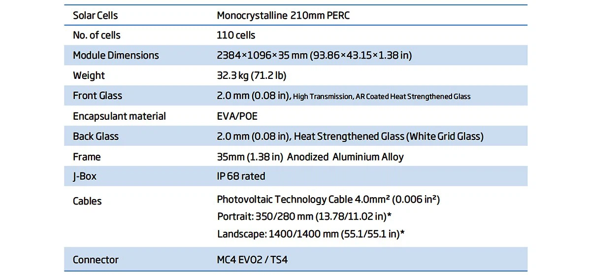 Trina vertex 550w data sheet Trina vertex 550w data sheet
