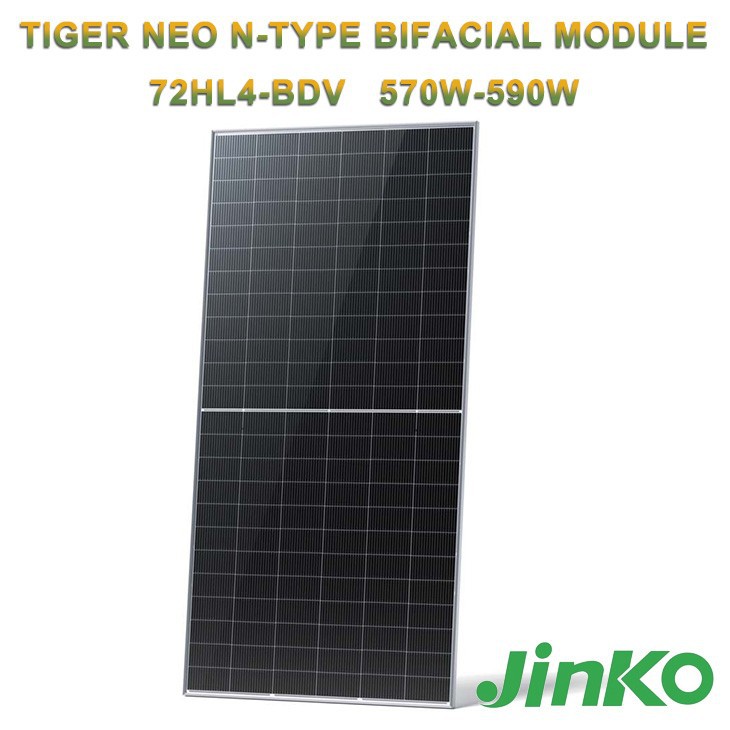Jinko 590W สองหน้า